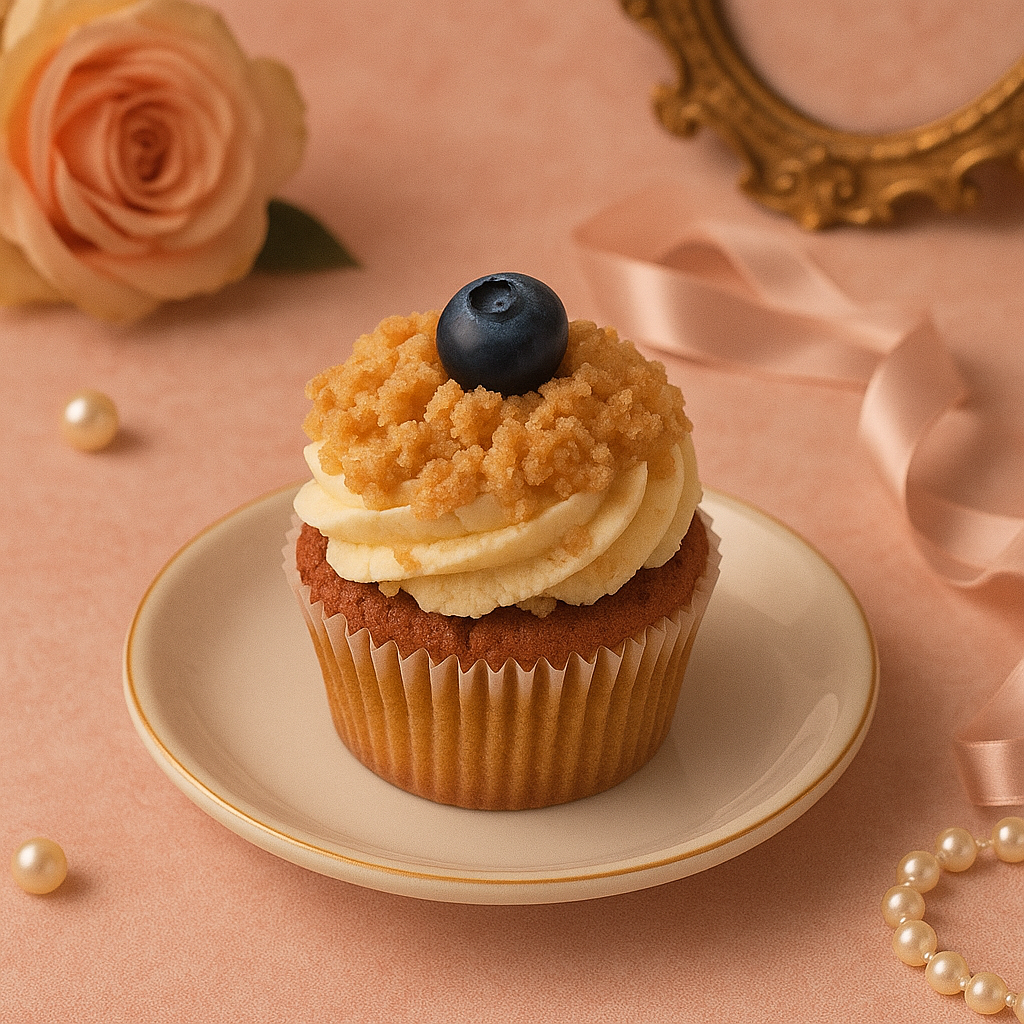 Cupcakes Blueberry Crumble 
